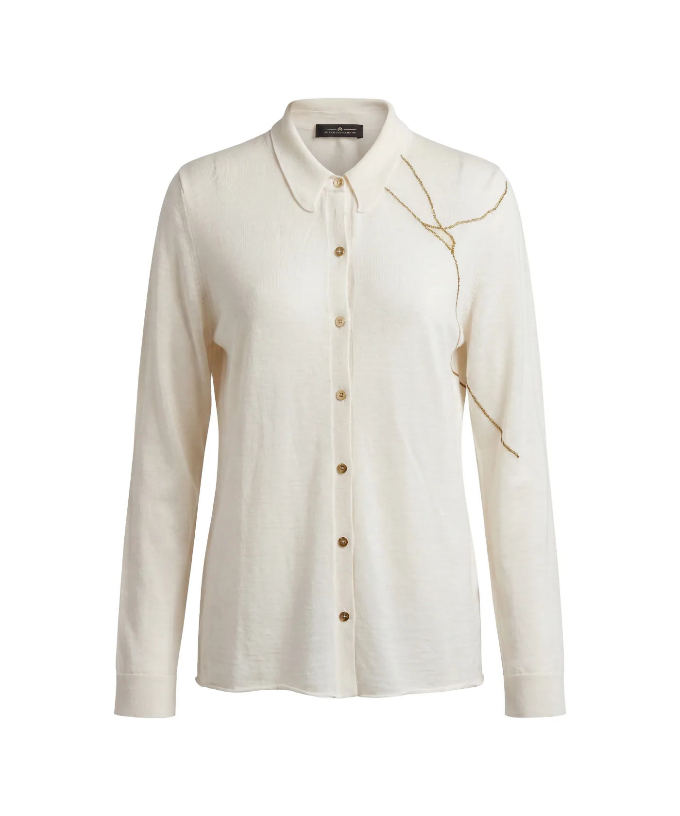 Silk Shirt, Cream